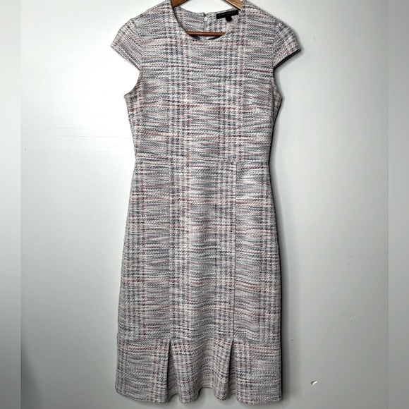 Banana Republic Factory Tweed Cap Sleeve Dress, 4 - Picture 1 of 8
